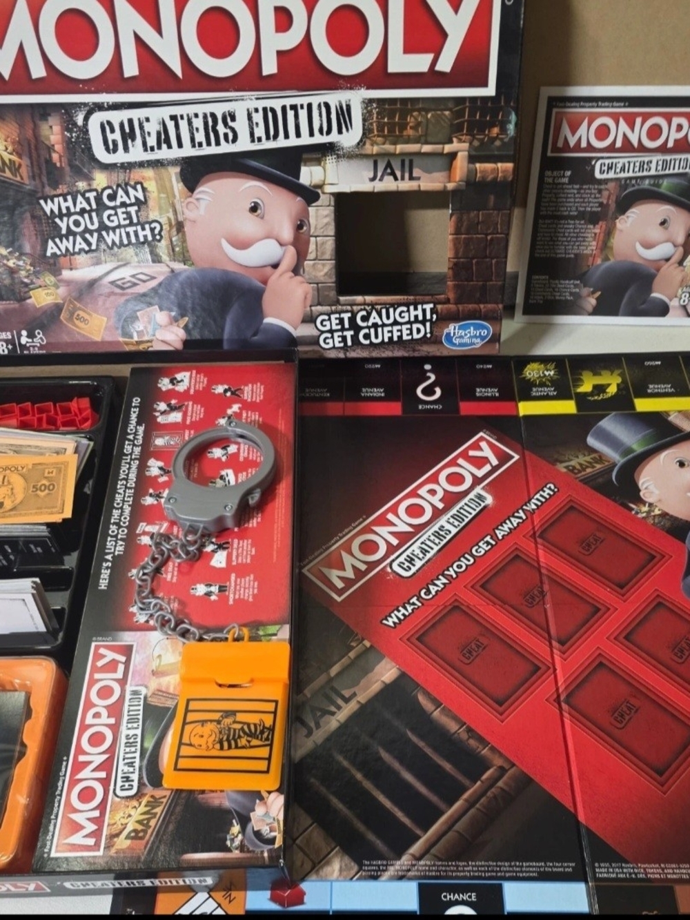 Hasbro Monopoly Cheaters Edition Game - With All Pieces